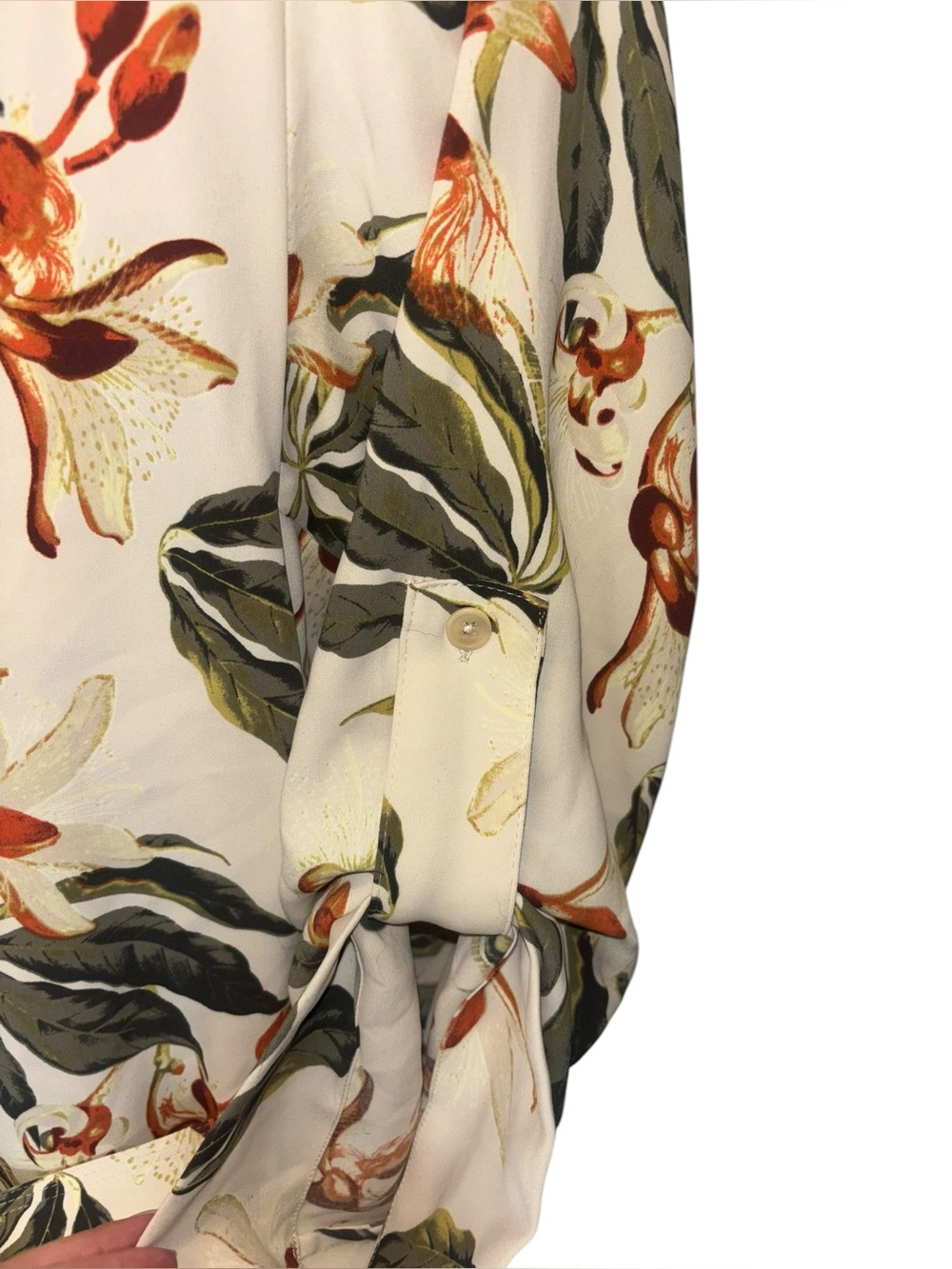 Babaton X Aritzia Kahlo Longline Duster Robe Trench Coat Jacket: Tropical Floral - Picture 10 of 14